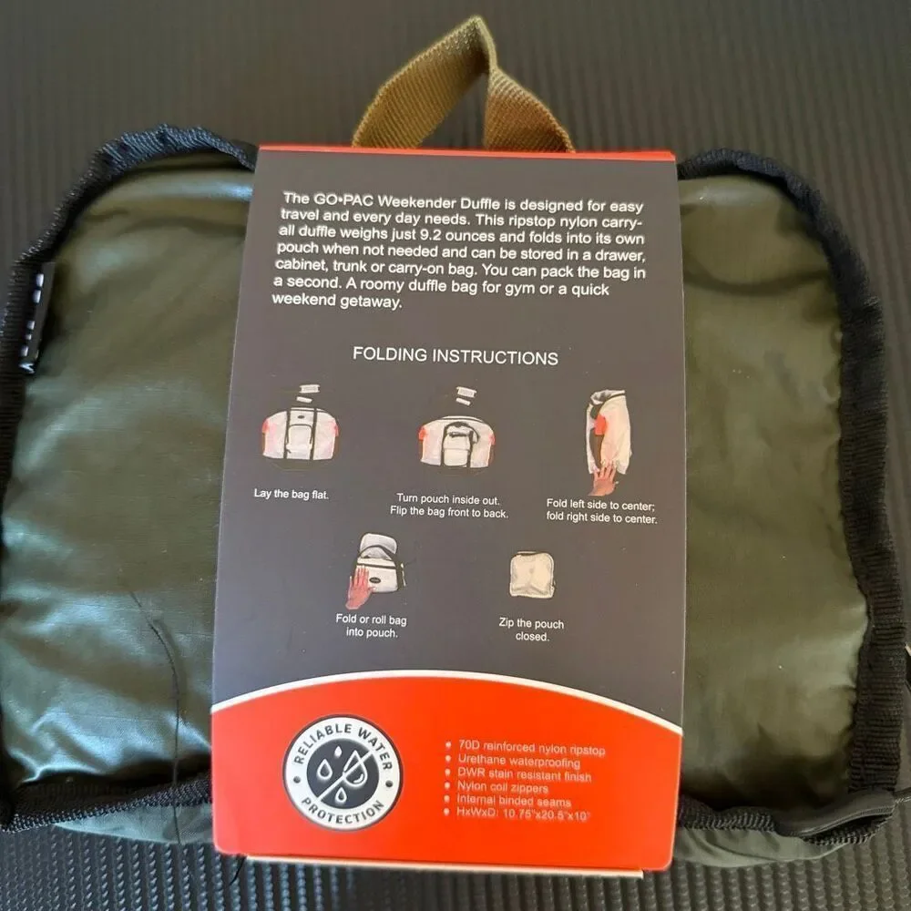 GO•PAC Weekender Duffle